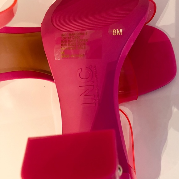 I.N.C Pink heel shoe - Picture 4 of 4